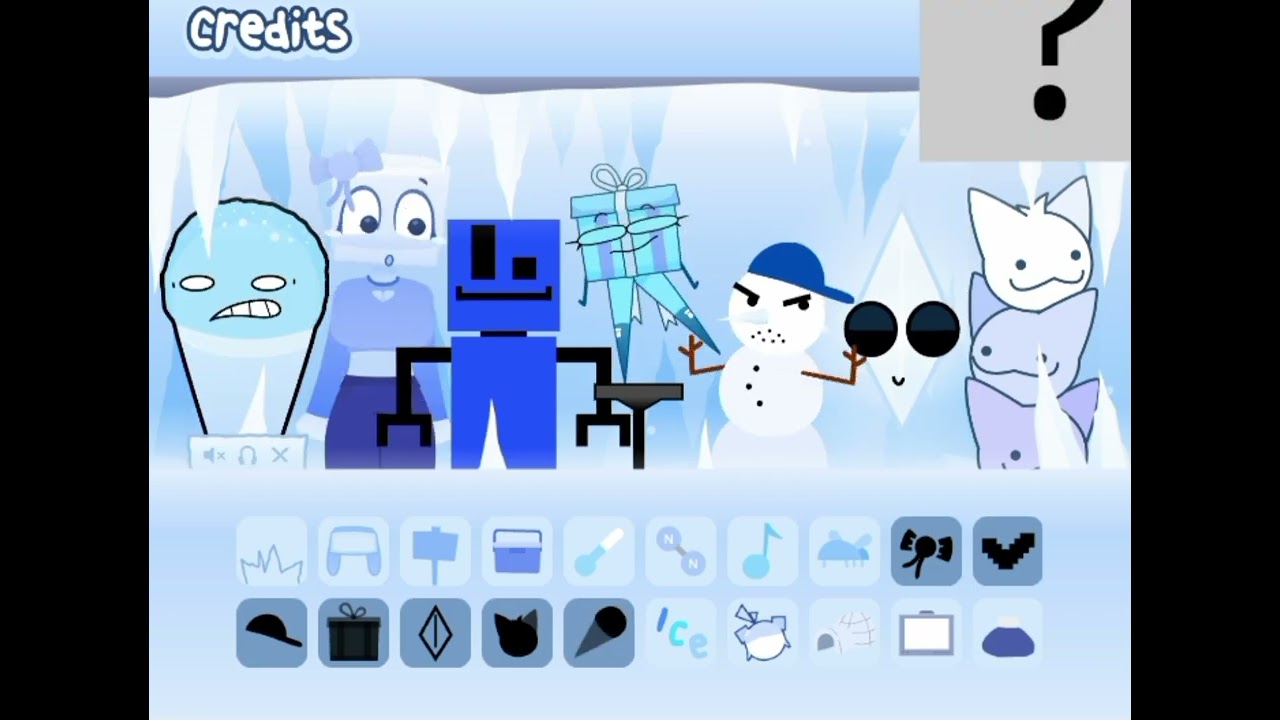 (Sprunki Cool As Ice)Game😎 🎮 #8millionviews #sprunkiincredibox #coolasice #minigame #sprunkimod 