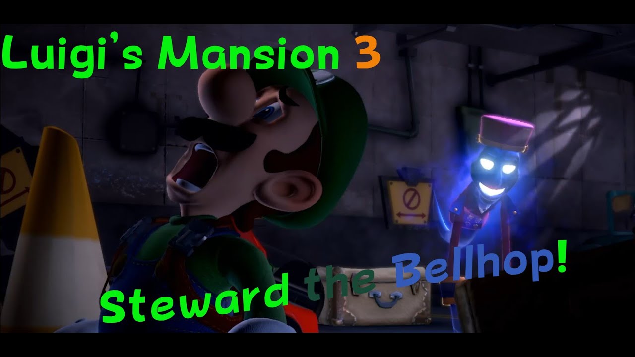 Luigi's Mansion 3: BOSS BATTLE SERIES  - Steward the Bellhop