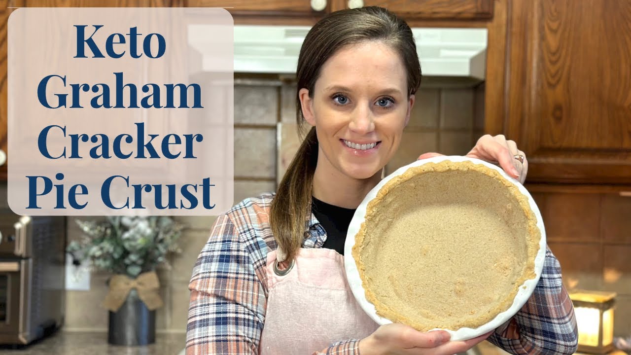 Keto Graham Cracker Pie Crust!