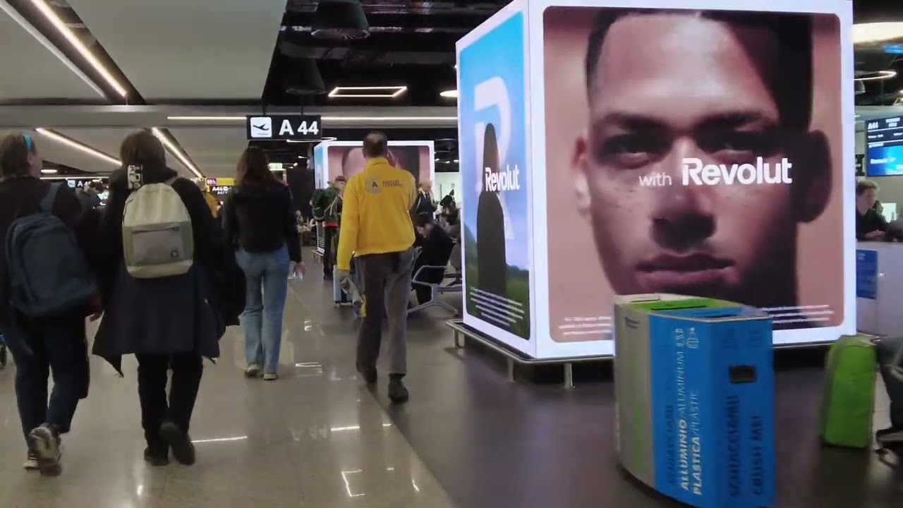 Rome Fiumicino Airport, T 3, A Gate