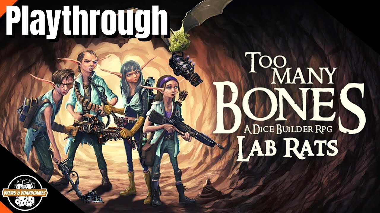 Too Many Bones | Solo Playthrough | Lab Rats vs. Drellen
