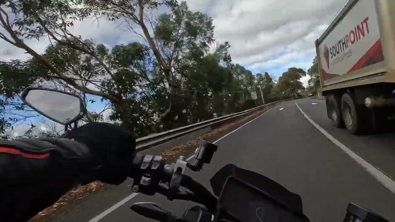 F__k Cold Tyres! Ducati V2, Great Ocean Road, Friday 13th