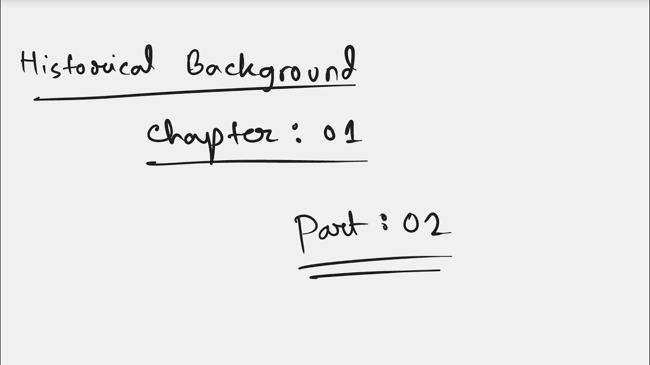Historial background || Indian polity || laxmikant || part 2