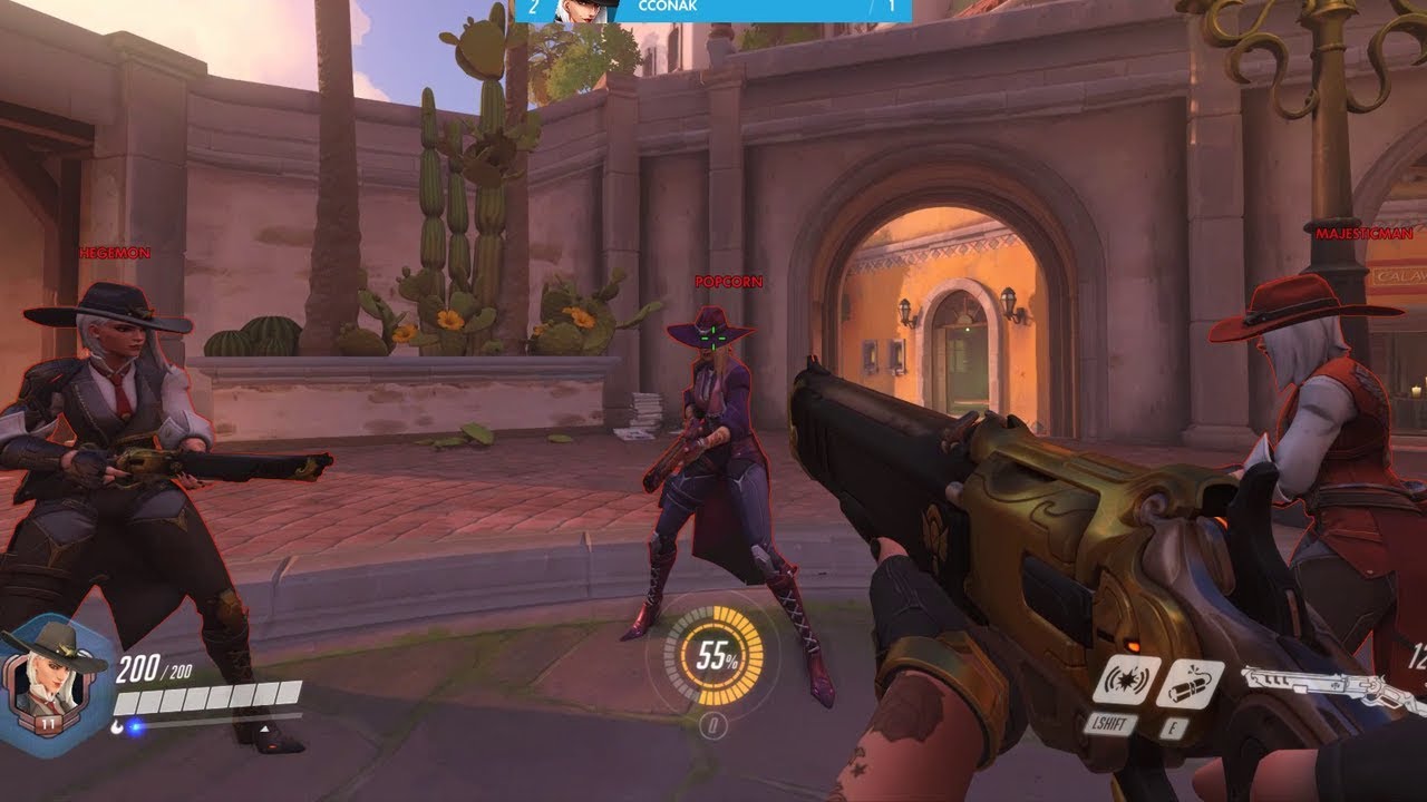 Overwatch: Ashe Roulette