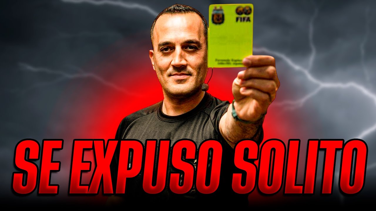 HABLÓ EL ÁRBITRO ESPINOZA Y QUEDÓ EN RIDÍCULO
