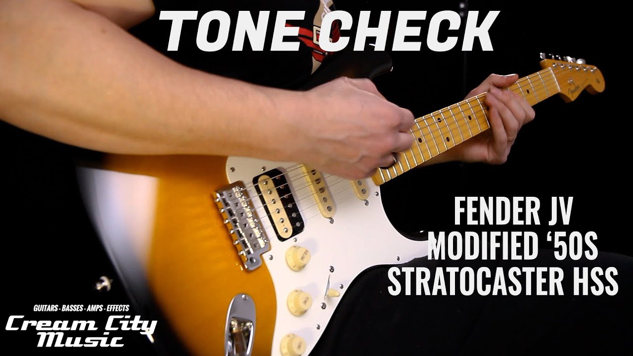 TONE CHECK: Fender JV Modified '50s Stratocaster HSS Demo