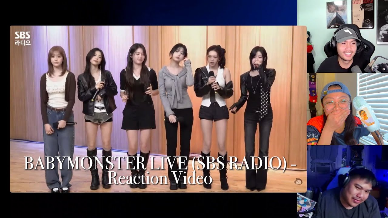 BABYMONSTER LIVE “WE GO UP” (SBS RADIO) - Reaction Video