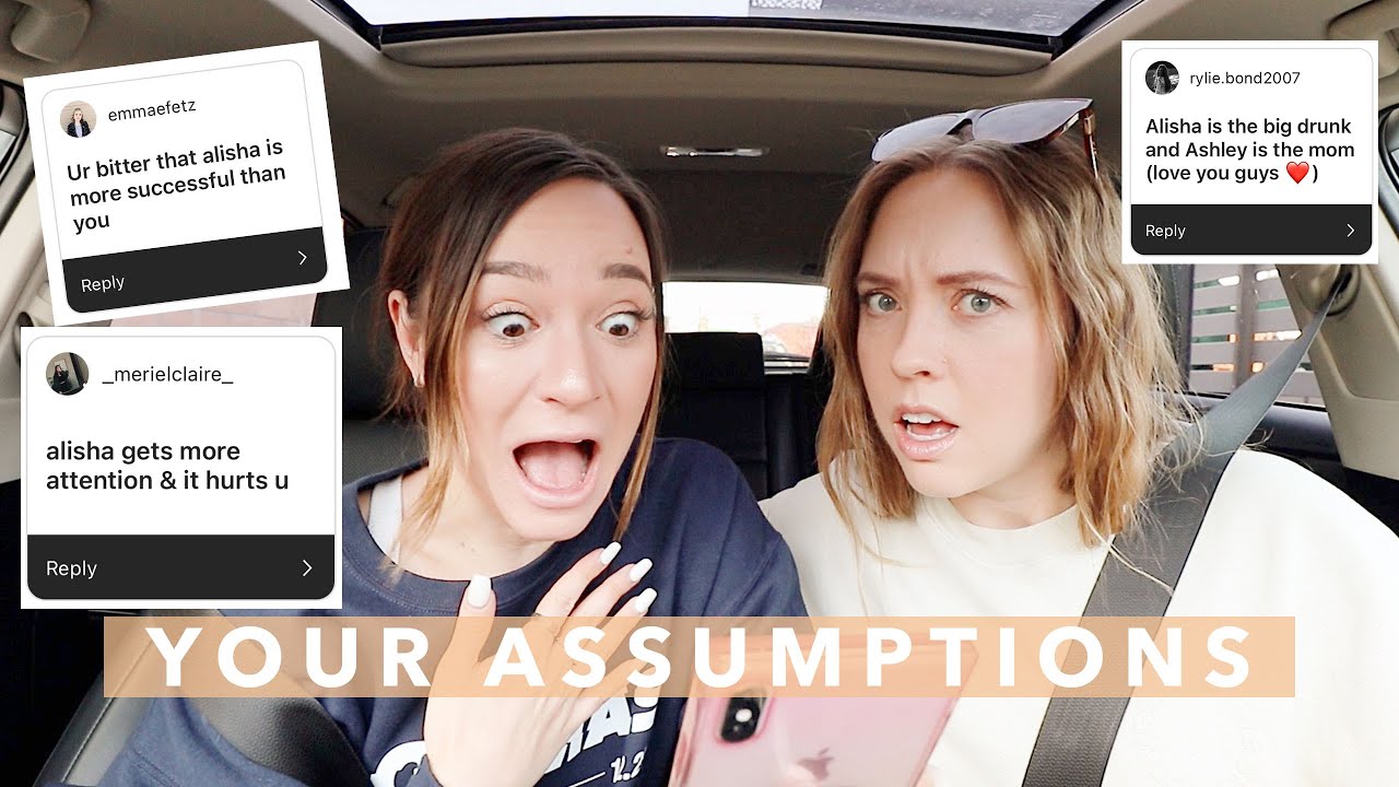 Reacting To Your Assumptions About Us! | Vlogmas Day 12!