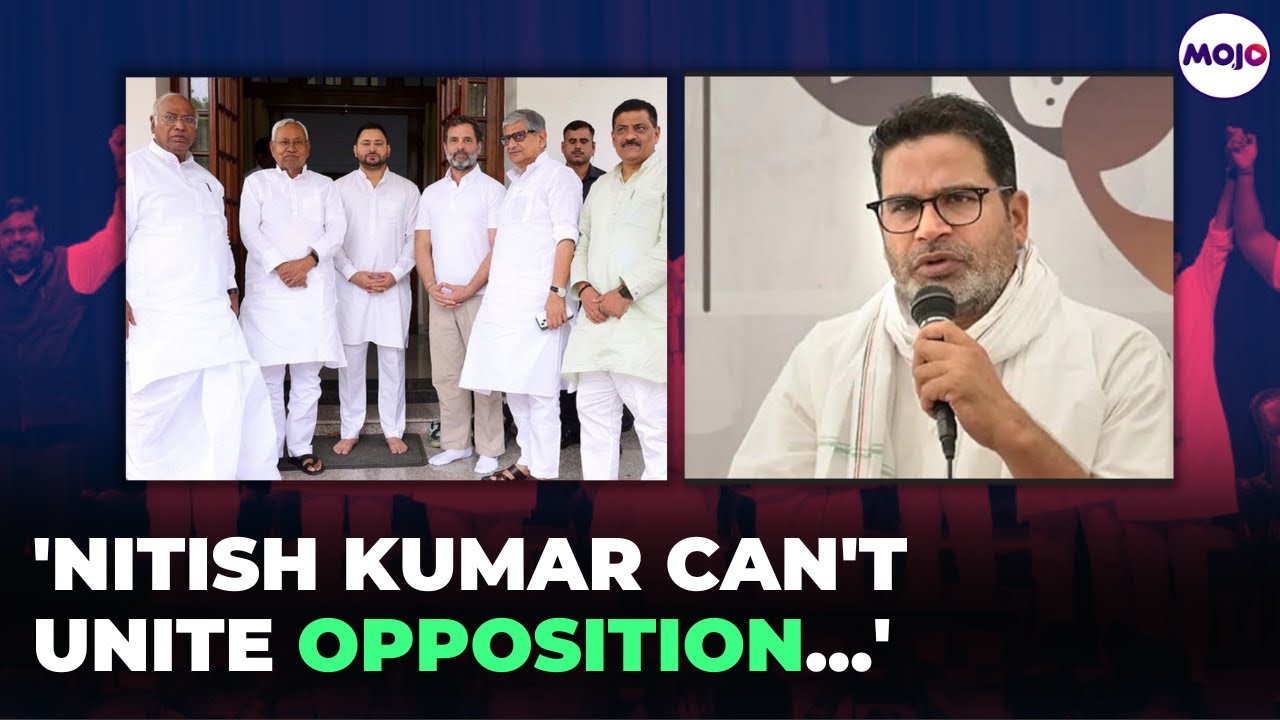 'Nitish Kumar's Opposition Unity A Gimmick At The Expense Of Bihar's People': Prashant Kishor