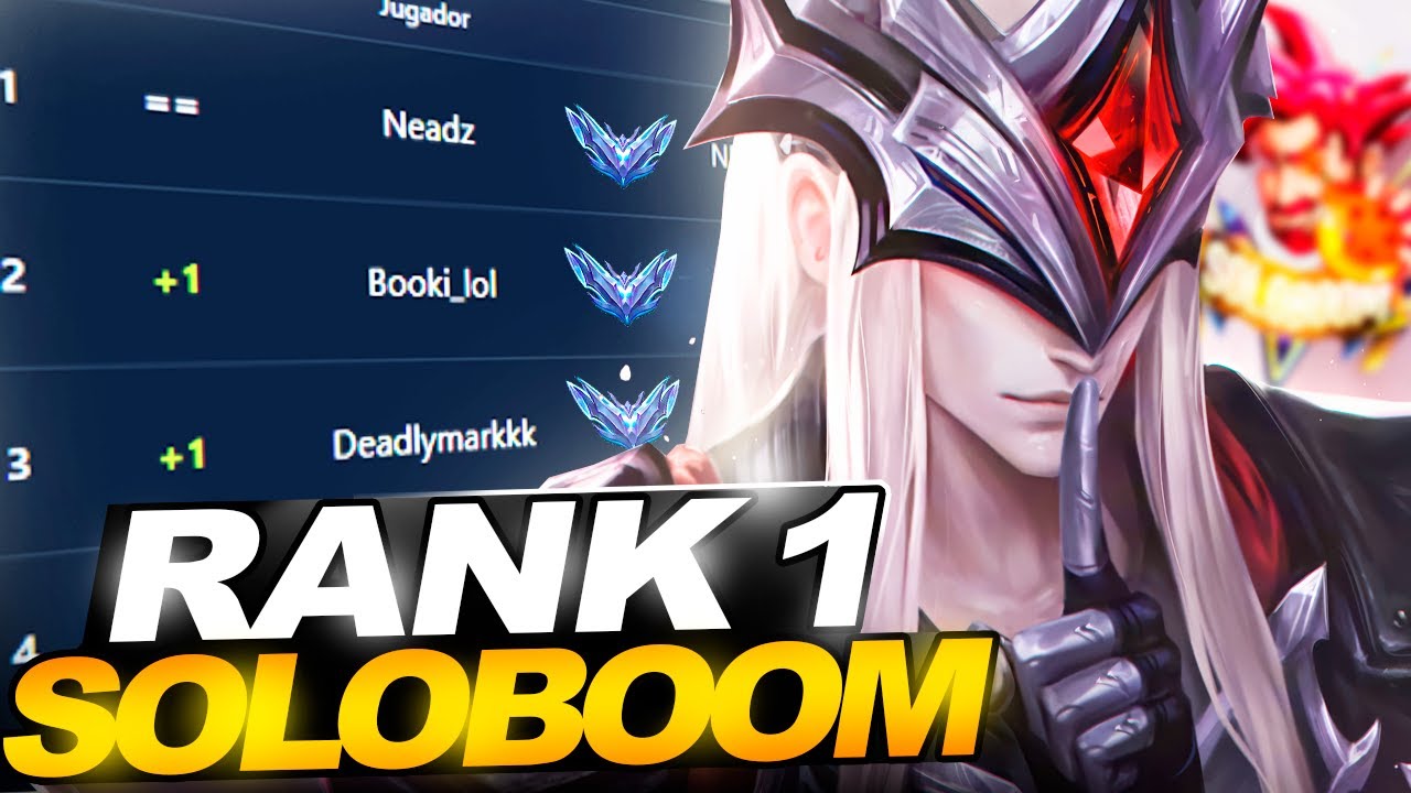LLEGUE AL RANK 1 DEL SOLOBOOM CON SOLO 30 PARTIDAS!! | SB5 DIA #8