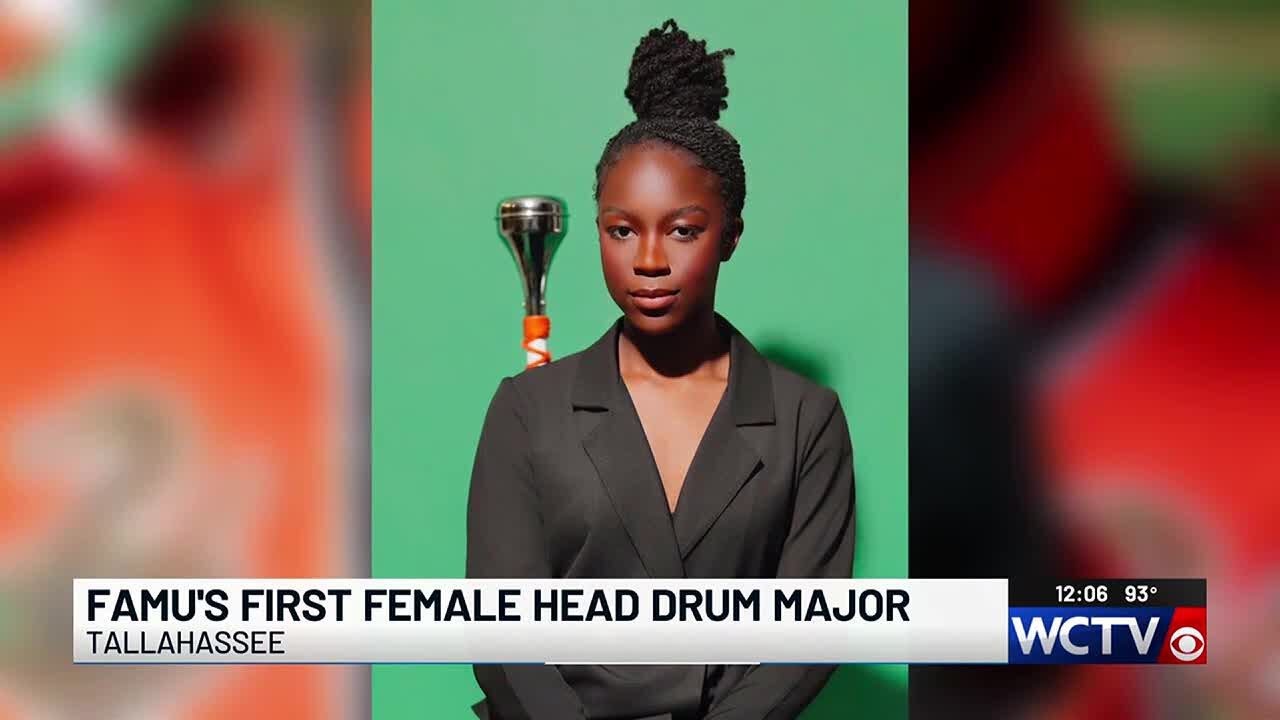 FAMU names first female head drum major of Marching 100: &lsquo;It&rsquo;s an immense honor&rsquo;