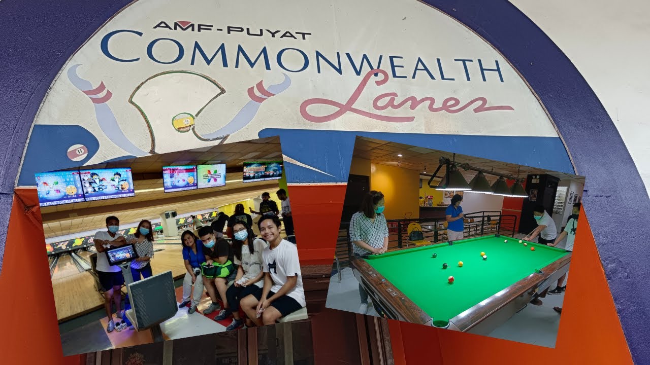 BOWLING, BILLIARD GAMES, AND EAT IN AMF PUYAT COMMONWEALTH LANES QUEZON CITY (EVER GOTESCO BRANCH)