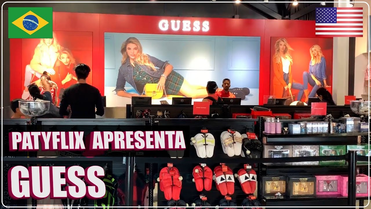 GUESS OUTLETS PREMIUM ORLANDO COMPRAS com PREÇOS nos ESTADOS UNIDOS (ATUALIZADO)