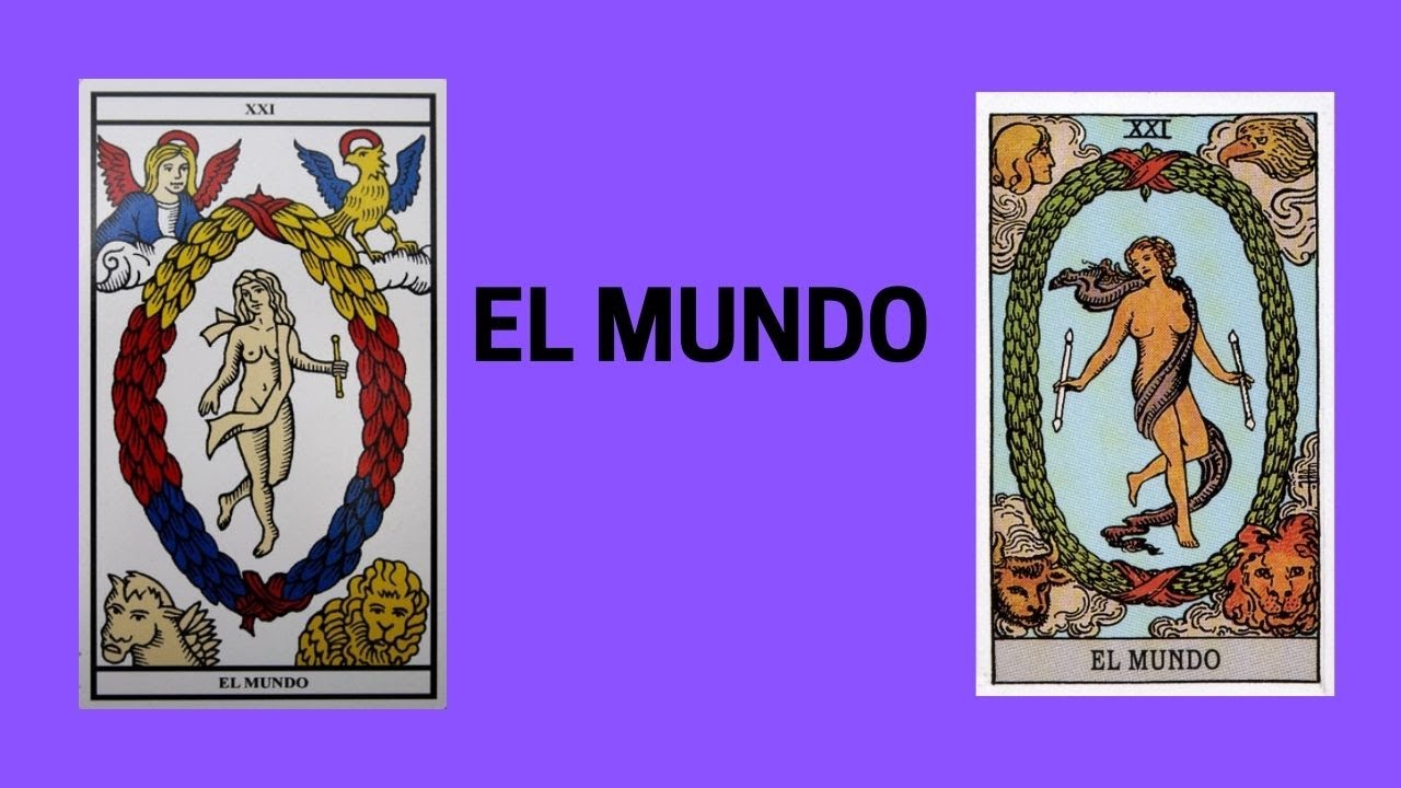 APRENDER TAROT - El mundo... Le monde... The world...