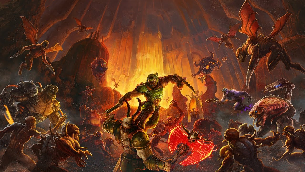 JOGANDO DOOM ETERNAL - SUBATHON DESCENDO !!