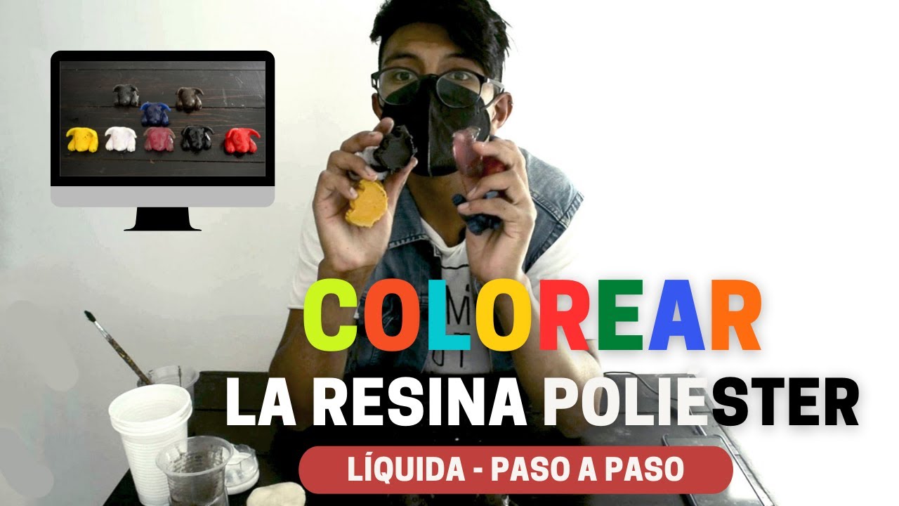 ¿Cómo COLOREAR la Resina de Poliéster LIQUIDA ? / PIGMENTOS.
