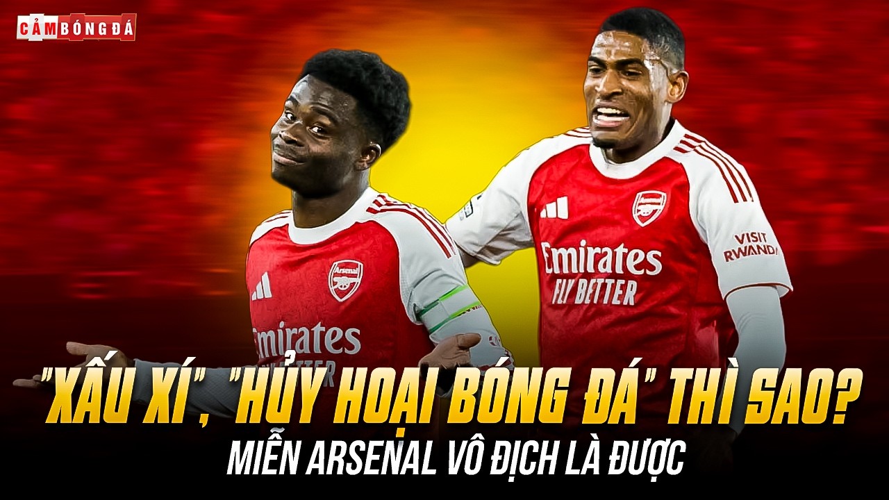 ARSENAL GÁC MAN CITY 7 ĐIỂM: XẤU XÍ THÌ ĐÃ SAO, MIỄN VÔ ĐỊCH LÀ ĐƯỢC