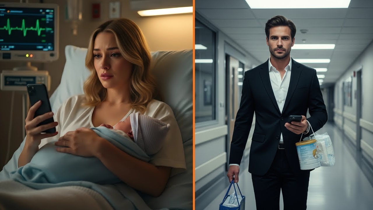 Один неверный контакт — и миллионер с подгузниками появился в палате одинокой мамы в полночь