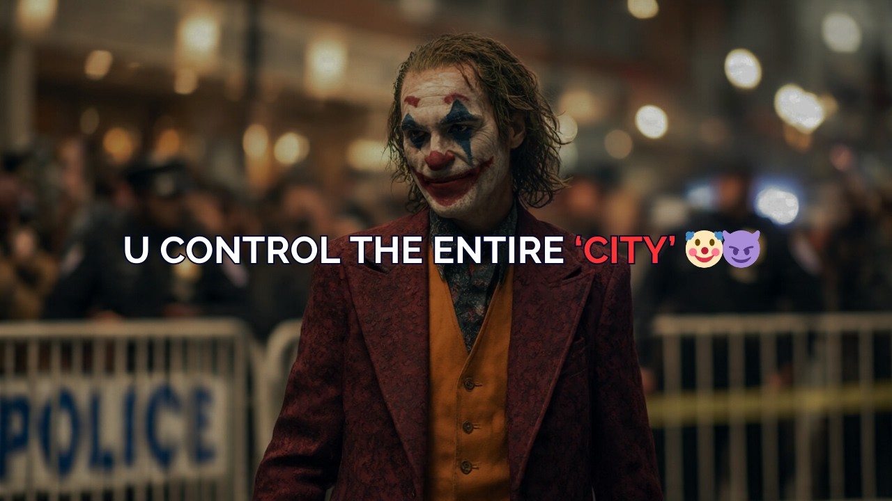 You’ve Conquered the F**KN Game — The City Can’t Move  - JOKER POWERFUL MOTIVATION