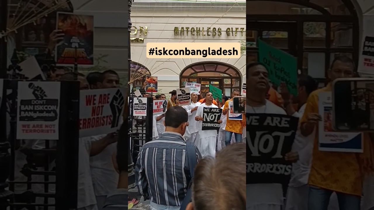 #iskcon #iskcontemple #iskconbangladesh #bangladesh #bangladeshprotest #protest #shorts #ytshorts