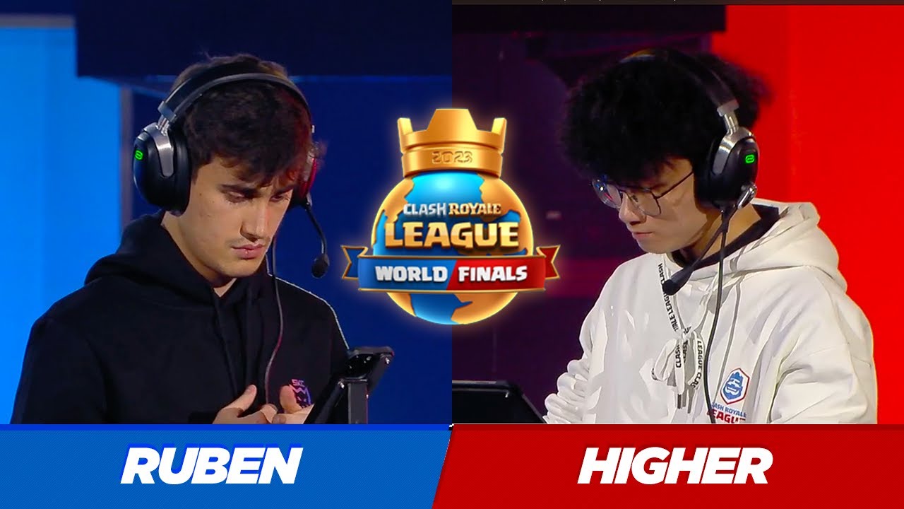 RUBEN VS HIGHER  | FINALES DEL MUNDO 2023 | HA VUELTO EL CAMPEON #clashroyale