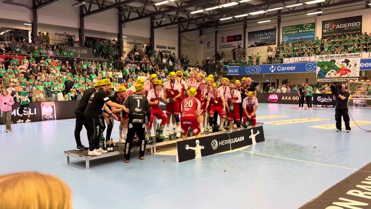 Aalborg Håndbold Dansk Mester 2024/2025. 7/6-2025.