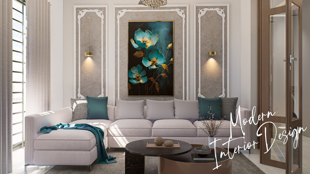 Modern Residence Interior Design in Panthpath || Mr. Roni || Crafted by InteriorArt