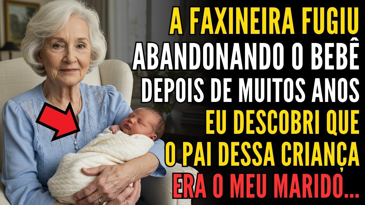 HISTÓRIA REAL DESTA AVÓ 👵💔 A FAXINEIRA FUGIU E DEIXOU UM BEBÊ… DESCOBRI QUEM ERA O PAI ANOS DEPOIS