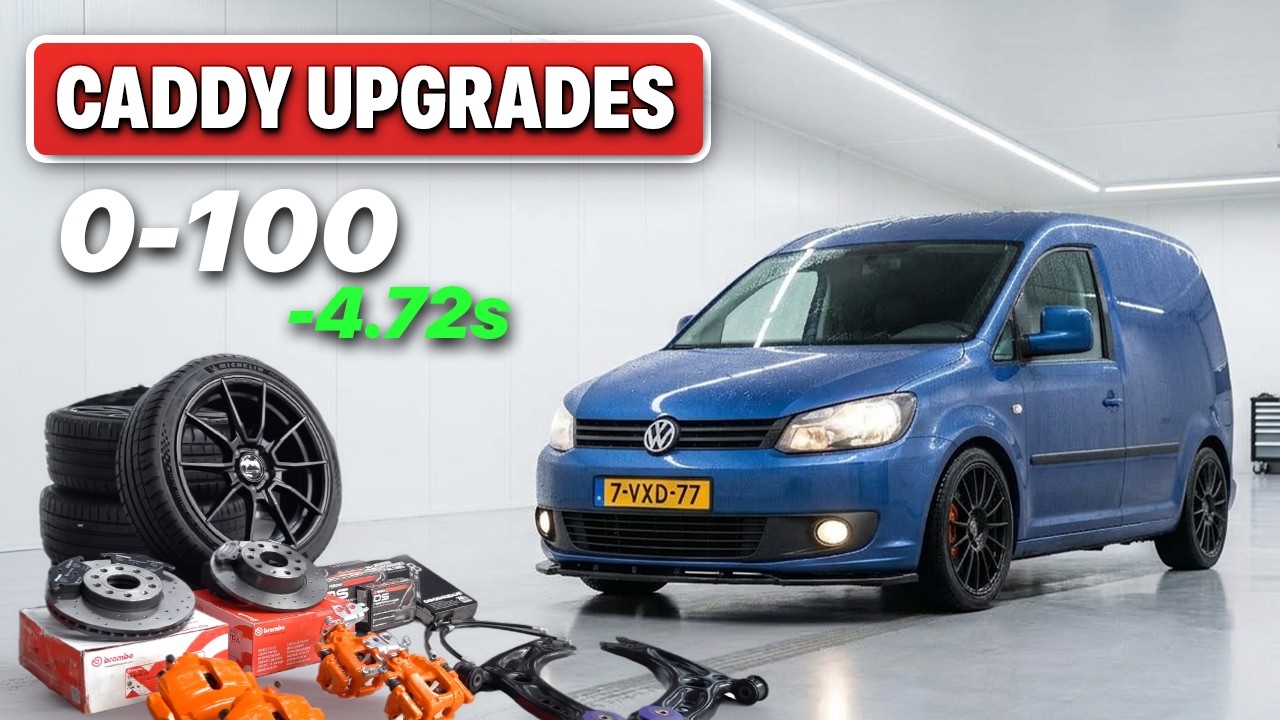 Tuning, upgrade remmen, nieuwe velgen - UPGRADE van VW Caddy - Carrec Special Projects