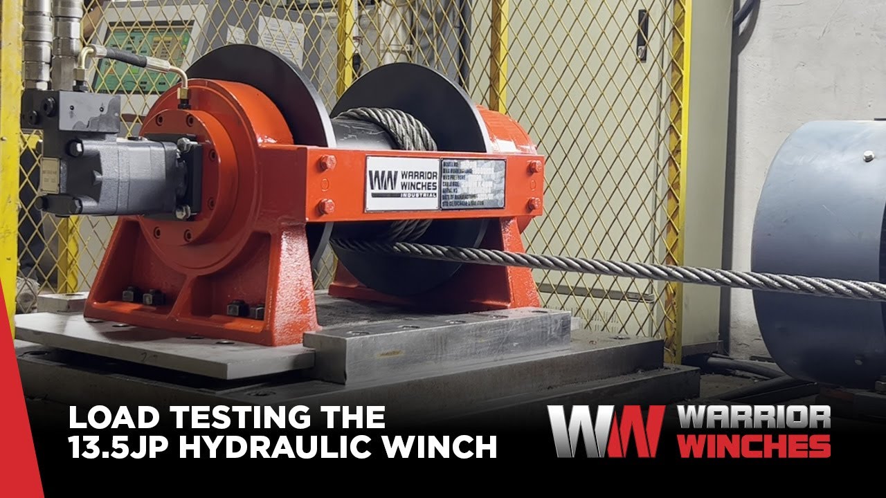 Warrior Winches 135JP Load Test