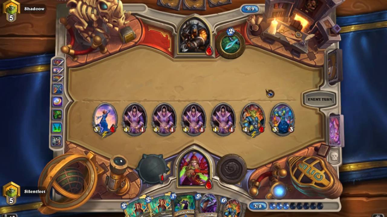 Hearthstone Silentfeety RNG LOVE IT :( How much this hurts