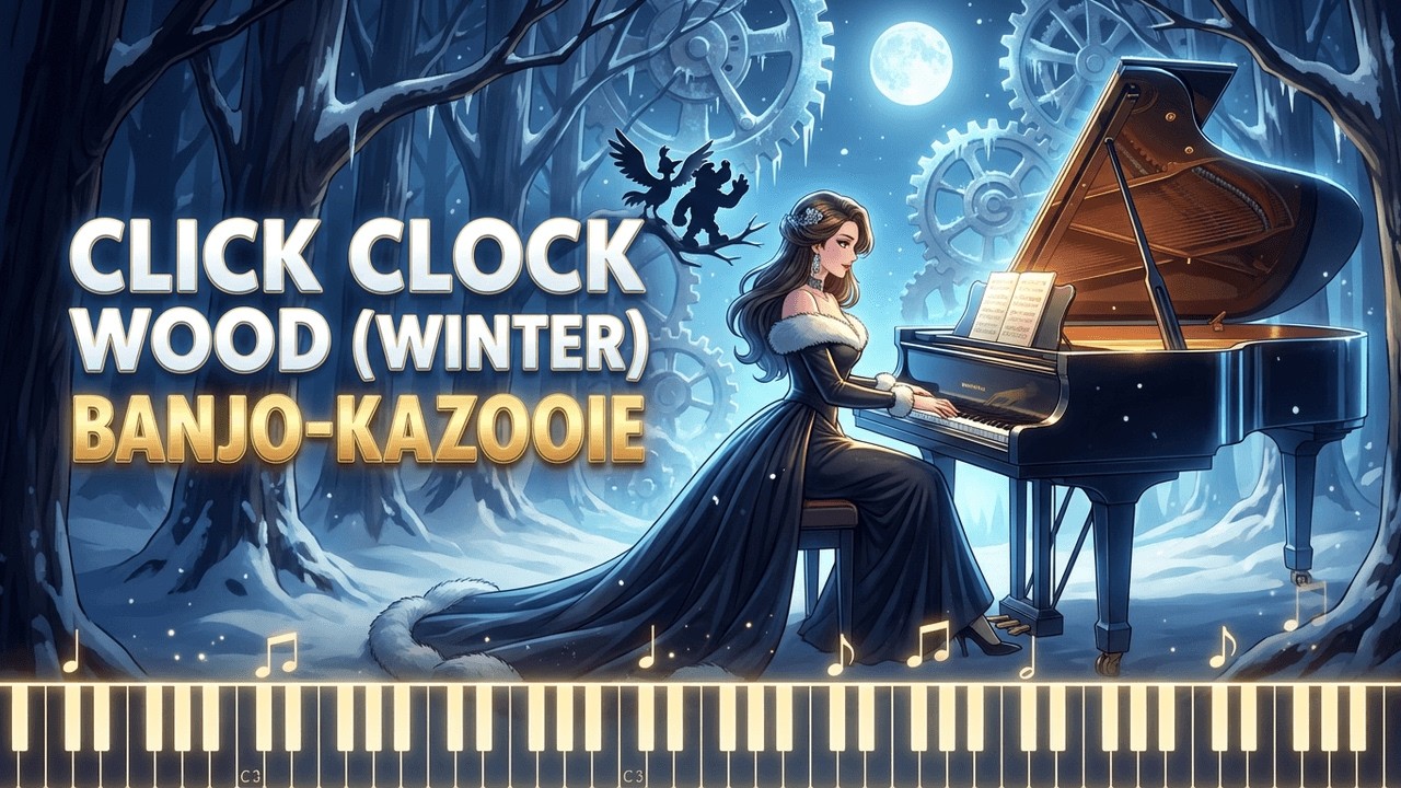 Banjo-Kazooie - Click Clock Wood (Winter) | Piano Cover