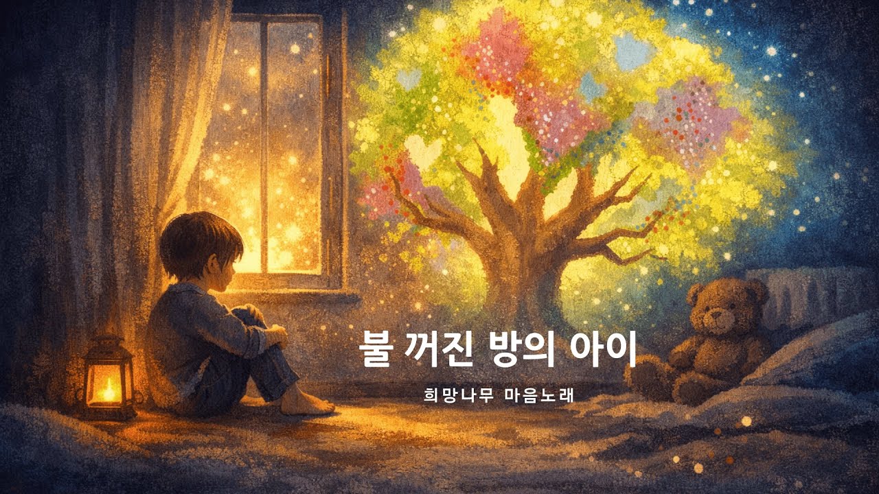 🎵 불 꺼진 방의 아이 | 희망나무 마음노래