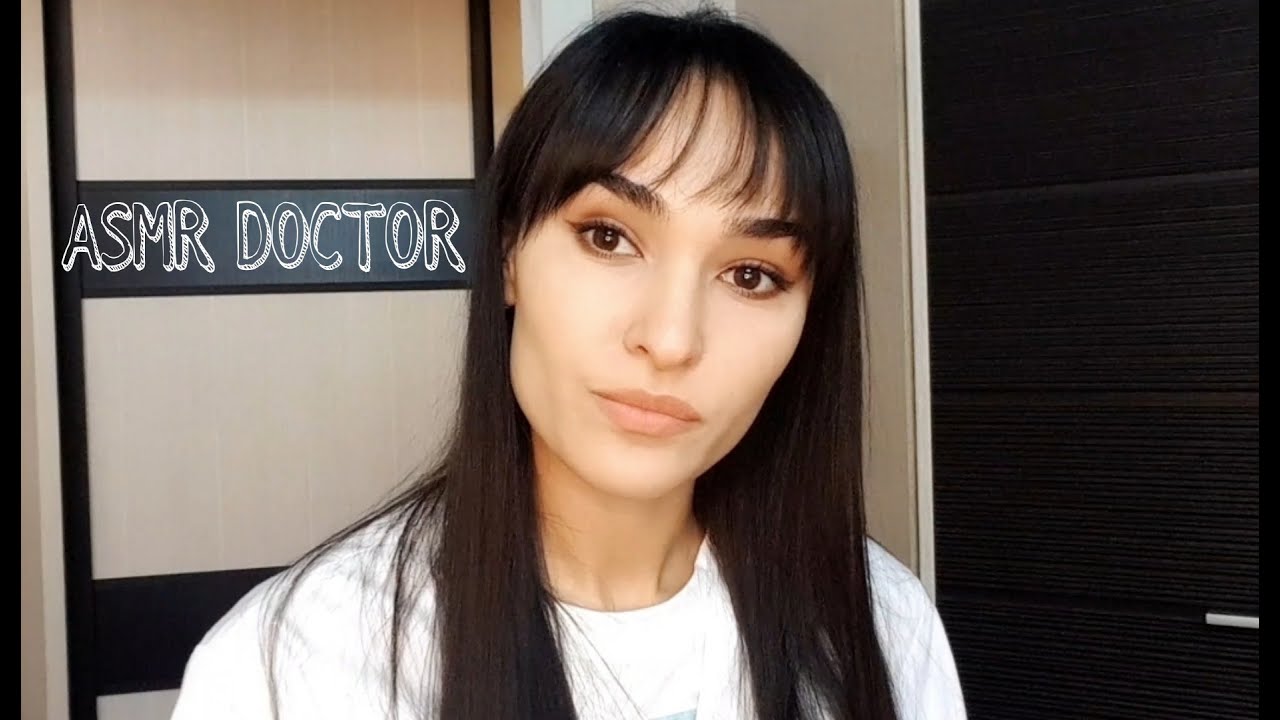 АСМР ЛОР ВРАЧ😷ASMR OTOLARYNGOLOGIST👂👃👄🧠 Ролевая игра❣