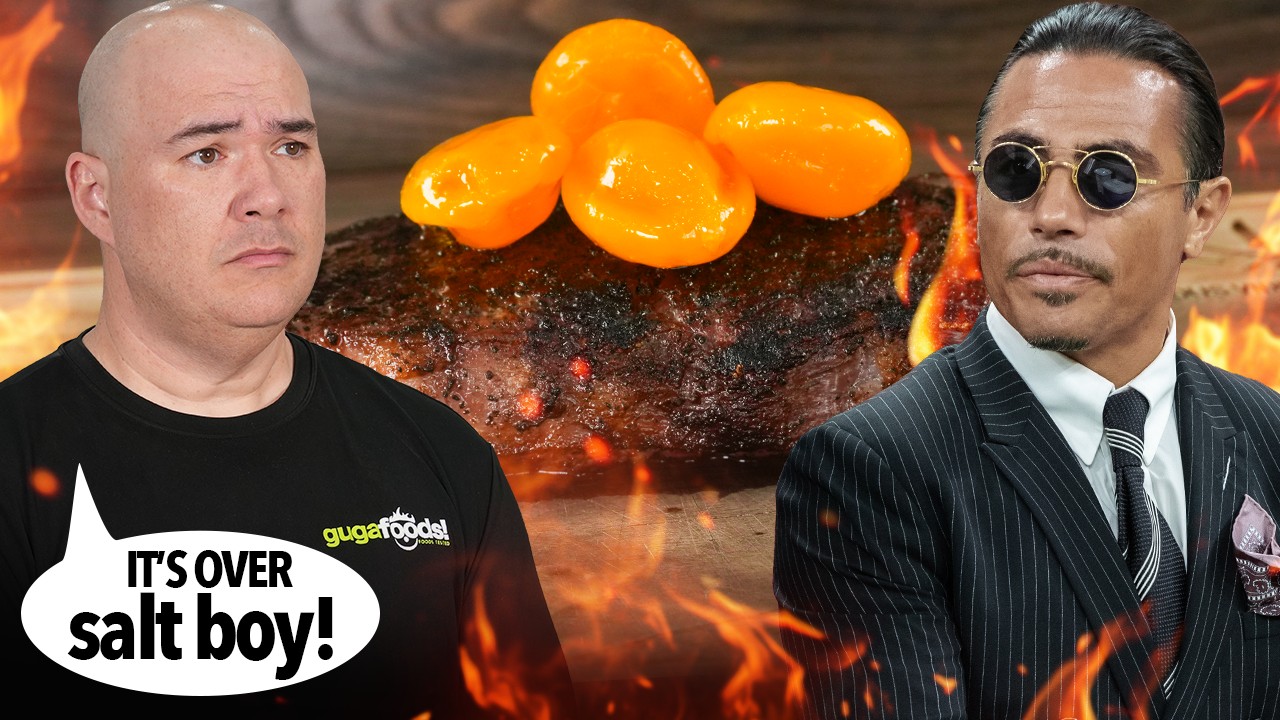 С меня ДОСТАТОЧНО, я заканчиваю Salt Bae на золотых стейках!