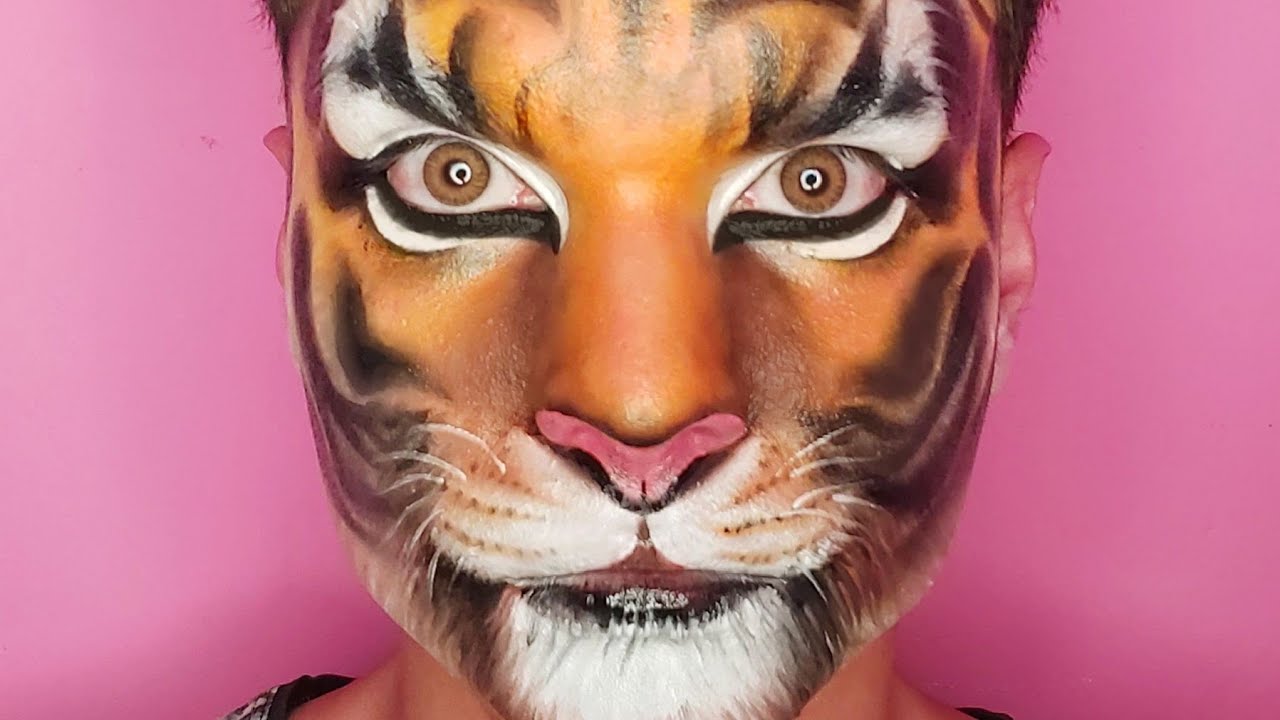 Maquillaje de Tigre 🍂🐯🍂