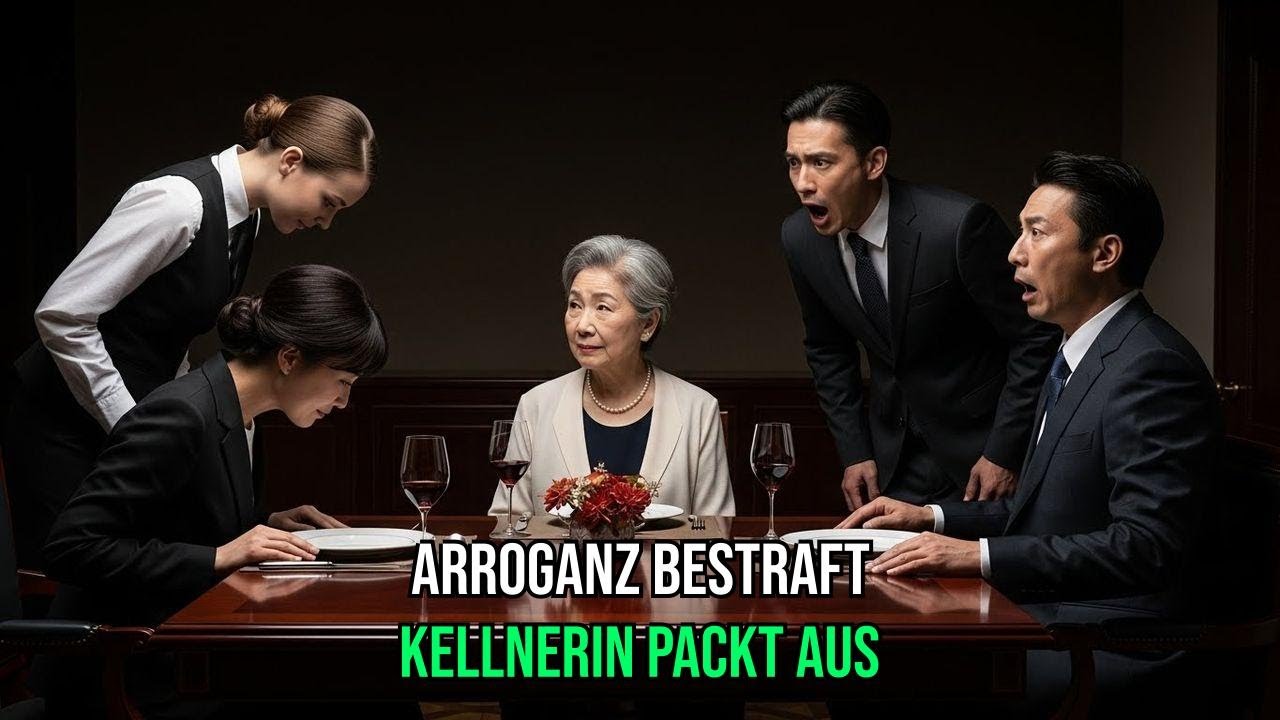 Sie hielten sie für dumm – Dann sprach die Kellnerin!