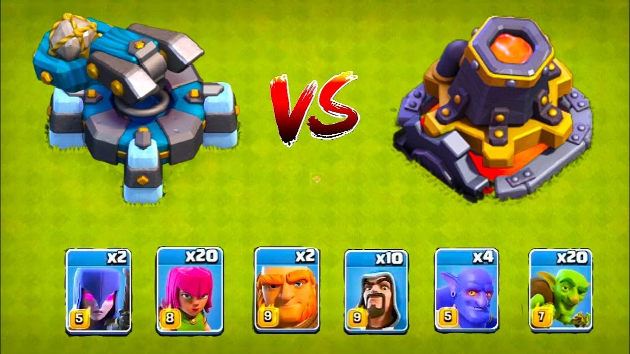 Scattershot Vs Launcher || Clash of clans || COC troop test ||
