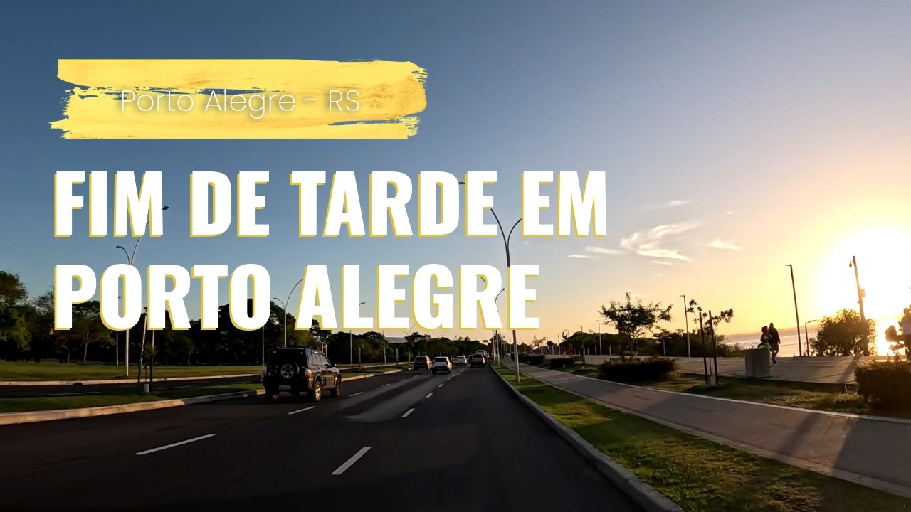 COSMOPOLITAN DRIVE: Porto Alegre, Brazil // Scenic Full HD (1080p) POV Tour