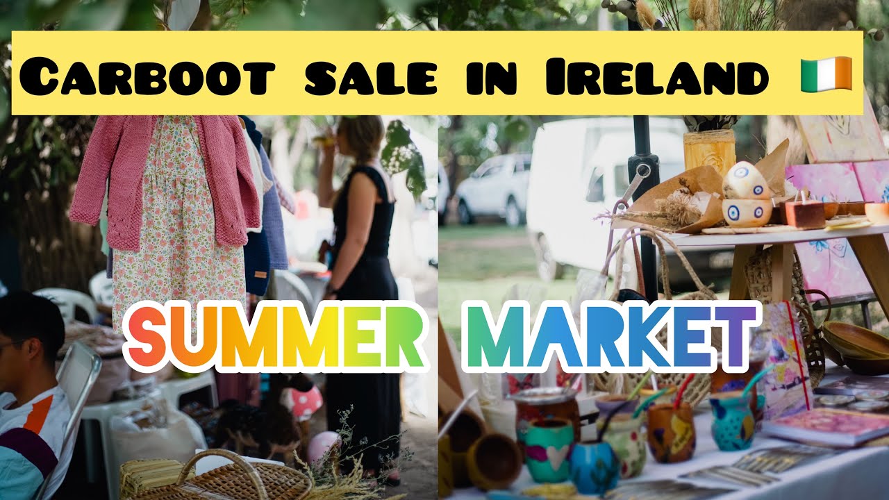 Car-boot sale in Ireland 🇮🇪 | Summer Market | Eyecha 10