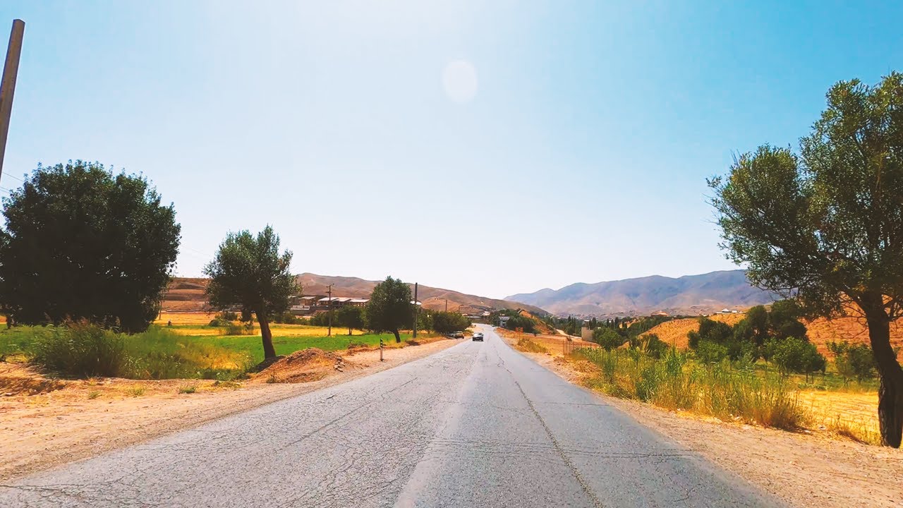 Absard to Kilan Road 4K, IRAN, September 2021 | ایران، آبسرد به کیلان