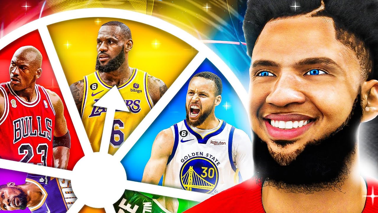 Wheel of NBA PLAYERS Create My BUILD.. (NBA 2K24)