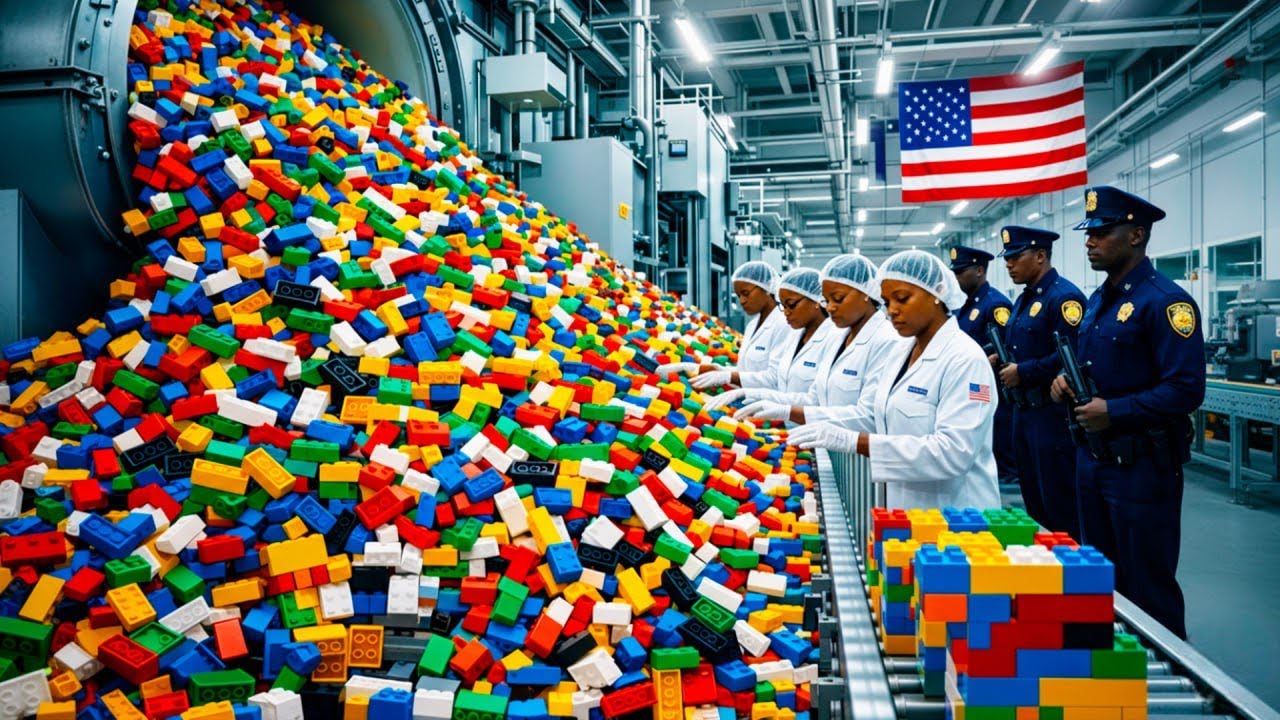 Come Milioni Di Mattoncini LEGO Vengono Prodotti In Una Mega Fabbrica