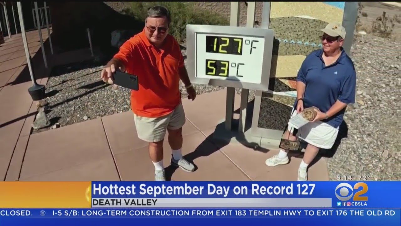 Death Valley sets record for hottest September day on record