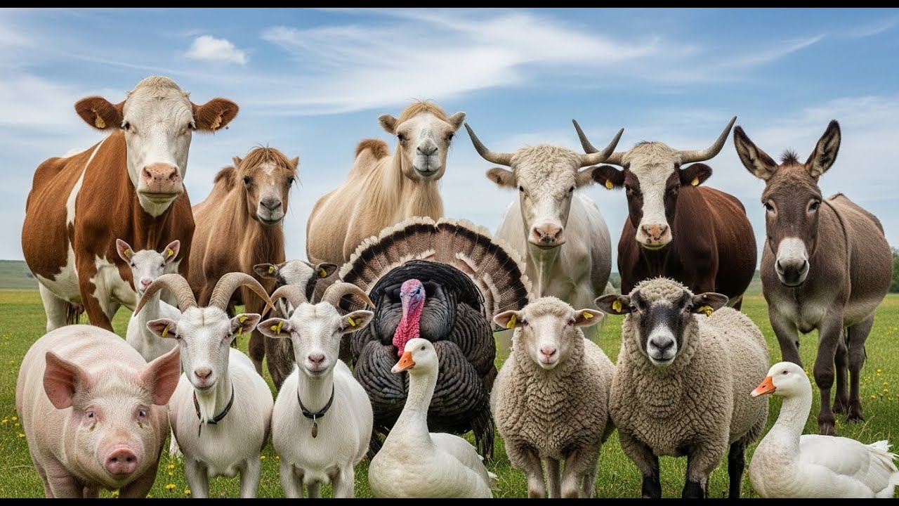 Animal Sounds for Kids – Deer, Fawn, Elk, Moose, Reindeer, Caribou Compilation