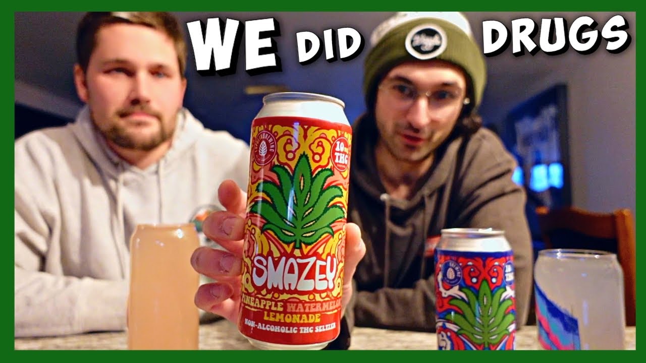 THC-Infused SELZTERS are AWESOME! | Effects & Review | Cannabis Infusion | Lupulin Brewing Co | VLOG