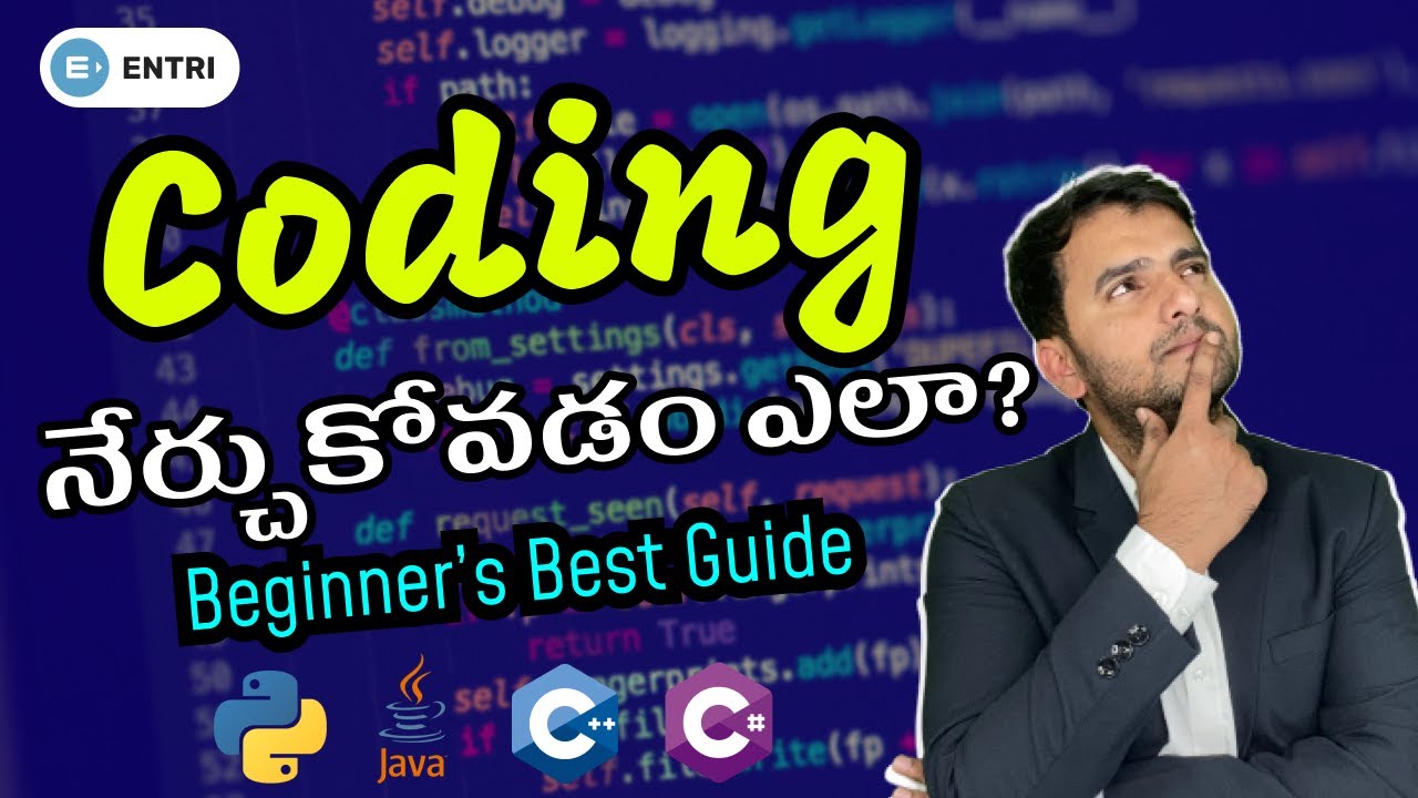 How To Learn Coding For Beginners ? | Full Stack Web Developer Course Telugu