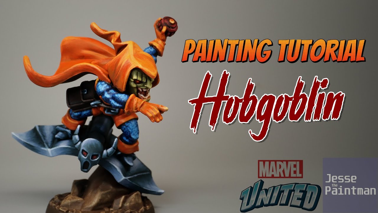 Painting Hobgoblin from Marvel United Multiverse | Miniature Painting Guide E13