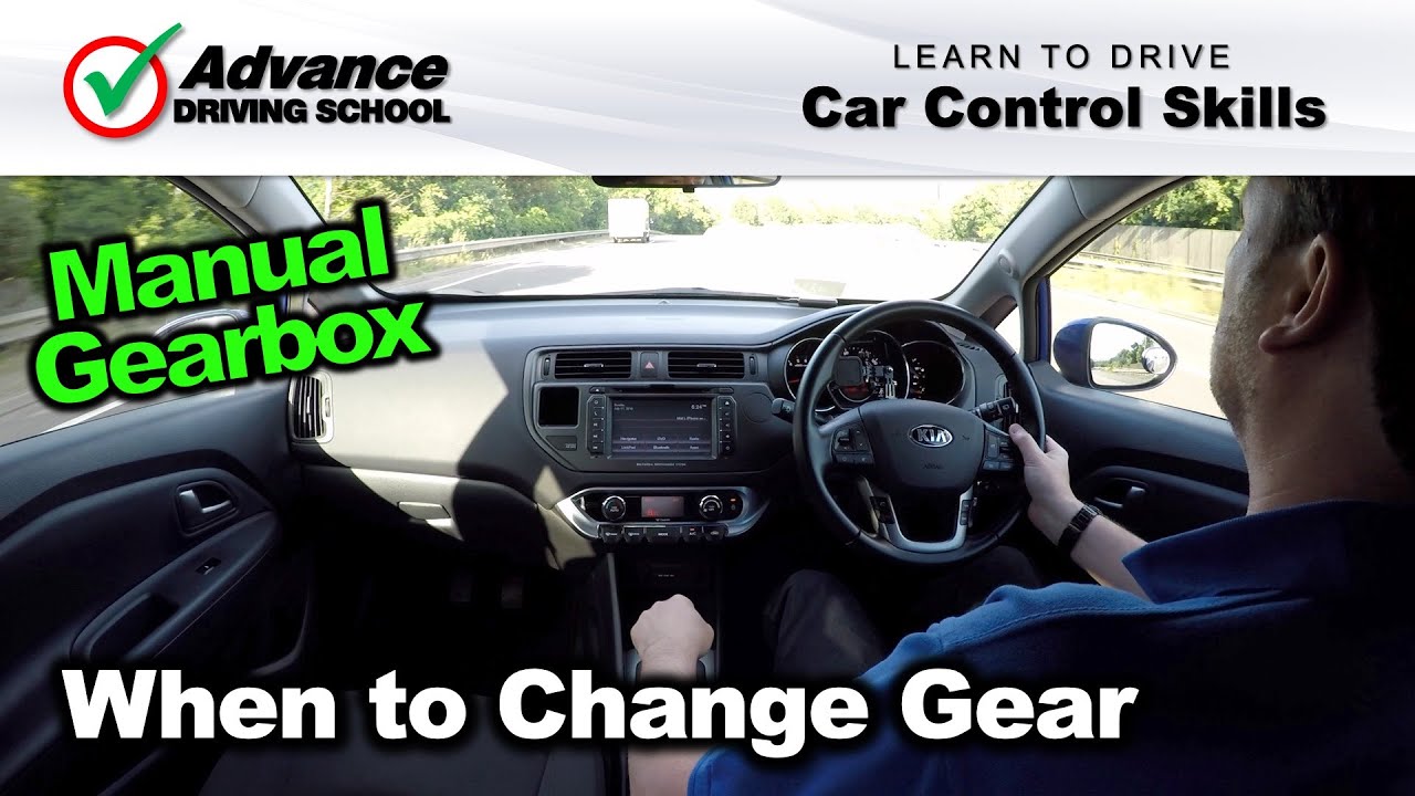 When To Change Gear In A Manual Car |  Car Control Skills