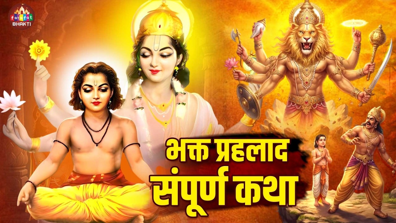 भक्त प्रह्लाद की संपूर्ण कथा | Hiranyakashyap Vadh | Narasimha Avatar Story in Hindi 2026